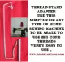 External Thread Stand Adapter - #GS-1748
