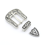 Cowboy Westen Classic 3 Piece Belt Buckle Set