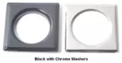 Large Curtain Grommets, Size #12 Square