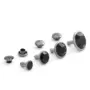 Rhinestone Rivets - Jet Black