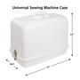 Universal Hard Carrying Case for Most Free-Arm Portable Sewing Machines (#611.BR)