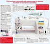 JUKI DLN-9010A-SH High-Speed Needle Feed Lockstitch Industrial Sewing Machine With Table and Servo Motor