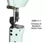 Consew 228R-11-1 High Speed, Post Bed, 1 Needle, Drop Feed, Lockstitch Industrial Sewing Machine With Table and Servo Motor