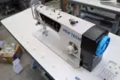 New-Tech GC-8700D Single Needle Lockstitch Industrial Sewing Machine With Table and Built In Direct Drive Servo Motor