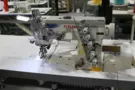 Pegasus W3664P-01G​ 5 Thread Coverstitch Oil Barrier Cylinder Bed Industrial Interlock Stitch Machine With Table and Servo Motor