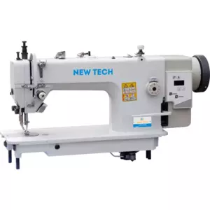 New-Tech GC-0303D Walking Foot Industrial Sewing Machine With Table and Built-in Direct Drive Servo Motor