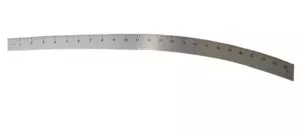 Clear Vary Form Hip Curve Metric Ruler 48 cm - Porcelynne Lingerie