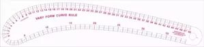 Vary Form Curve 48 cm Plastic Ruler