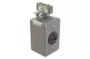 Electro-Rail - Plug In Jack With B & Recpt 2 Pole 15 AMP #ERS-41P