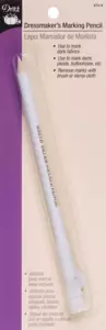 Dritz - White Dressmaker's Marking Pencil With Brush