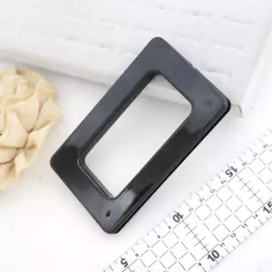 Purse Handle - Rectangle Black