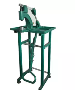 Two Station Foot Press for Grommets, Snaps, Buttons, & Rivets w/Stand