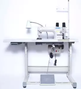 JUKI DDL-8700-H Heavy-Weight High-Speed Single Needle Straight Lockstitch Industrial Sewing Machine With Table and Servo Motor