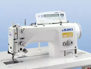 JUKI DLN-9010A-SS High-Speed Needle Feed Lockstitch Industrial Sewing Machine With Table and Servo Motor