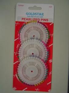 Pearlized Head Pins Variety (120/pack)