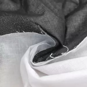 Black White Non woven Interlinings Iron On Single sided - Temu