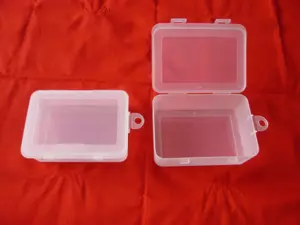 Plastic Storage Box With Integrated Hanger