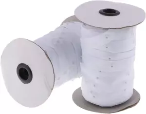 Polyester Sewing Snap Fastener Tape Ribbon 50 Yards