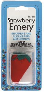 Strawberry Emery for Sharpening/Cleaning Pins & Needles