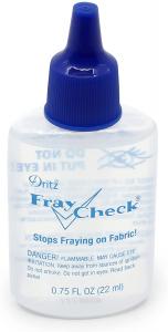 Dritz Fray Check Liquid Seam Sealant, 0.75-Fluid Ounce, Clear