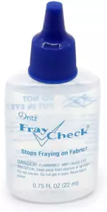 Dritz Fray Check Liquid Seam Sealant, 0.75-Fluid Ounce, Clear