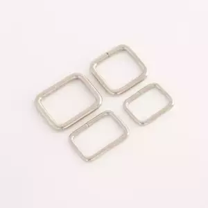 Non Welded Metal Ring - Square Ring