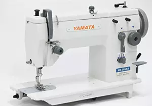 Yamata GG20U63 Zig Zag Sewing Machine With Table and Servo Motor