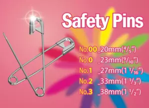 Steel Safety Pins