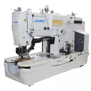 JUKI LBH-783 1 Needle Lockstitch Buttonholing Industrial Sewing Machine With Table and Servo Motor