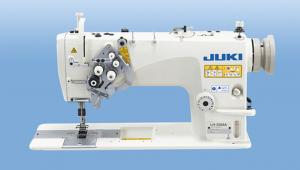 JUKI LH-3588 Semi-dry-head, 2-needle Organized Split Needle Bar Lockstitch Industrial Sewing Machine With Table and Servo Motor