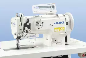 Juki Dnu-1541s Lockstitch Machine w/Safety Mechanism & Assembled Table & Motor