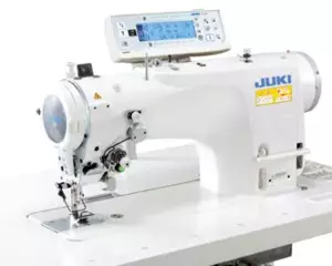 JUKI LZ-2290-7 Computer-Controlled High Speed Single Needle Direct-Drive Zig-Zag Industrial Sewing Machine with Table and Built-in Motor