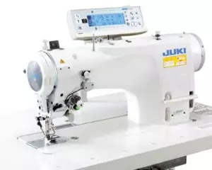 Juki LU-1510N-7 Walking Foot Needle Feed Industrial Sewing Machine with  Table and Servo Motor