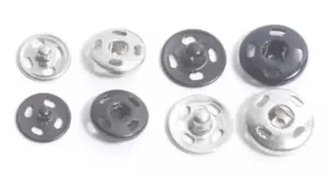 Sew-on Metal Snap Buttons 