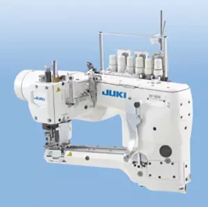 JUKI MF-3620U300B60B 4-needle, Feed-off-the-arm  Flatseamers  Top and Bottom Coverstitch Industrial Sewing Machine With Table and Servo Motor