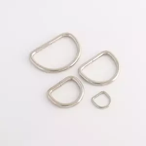 Non Welded Metal Ring - D-Ring