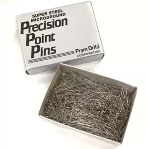Prym Dritz Super Steel Dressmaker Pins #20 - 1/2 Lb Box (Size 20, 1-1/4