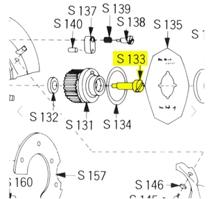 Screw for Gear - #S-133
