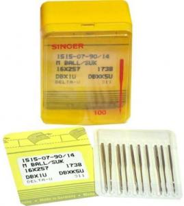 FREE SHIPPING BOX OF 100 SINGER INDUSTRIAL SEWING NEEDLES 750SC SIZE 90/14 