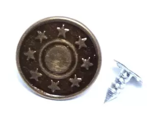 Rivets - Jean Button - Star Design