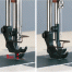 JUKI LU-2860 2 Needle Unison Feed Walking Foot Semi-Dry Direct-Drive Lockstitch Industrial Sewing Machine With Table and Servo Motor