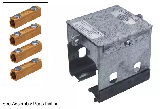 Electro-Rail - Coupling Set 4 Pole 50 AMP #ERS402-4