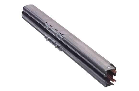 Electro-Rail - 5' Straight Track With Door 2 Pole 60 AMP #ERS-201-5