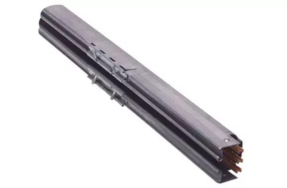 Electro-Rail - 5' Straight Track With Door 3 Pole 60 AMP #ERS-101-5