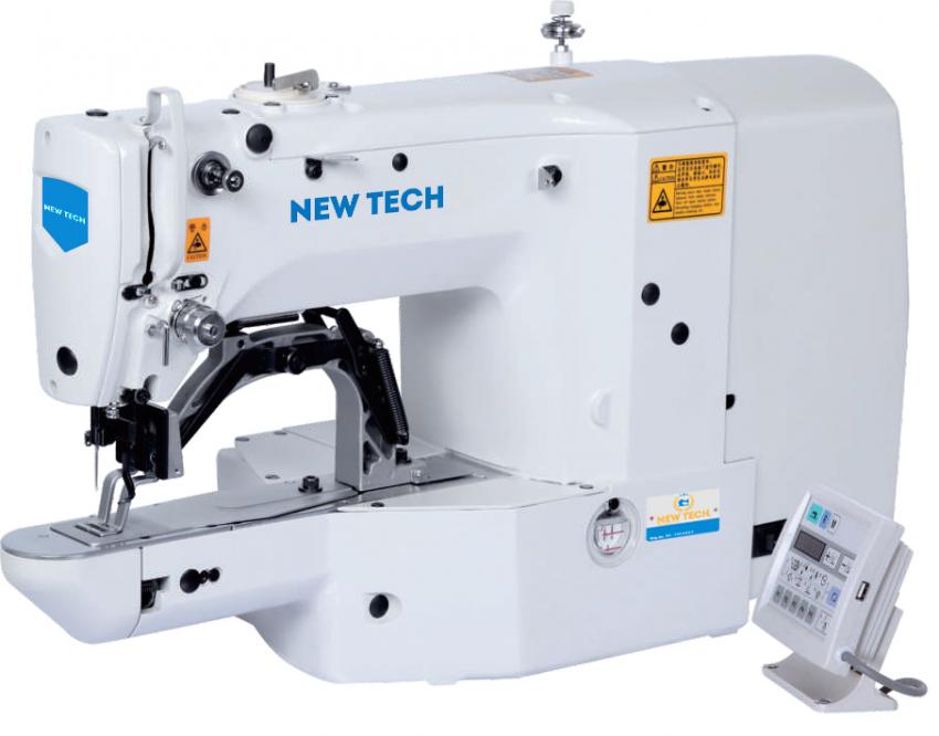New-Tech GC-1900A Computer Controlled Highspeed Bartacking Industrial Machine With Table and Servo Motor