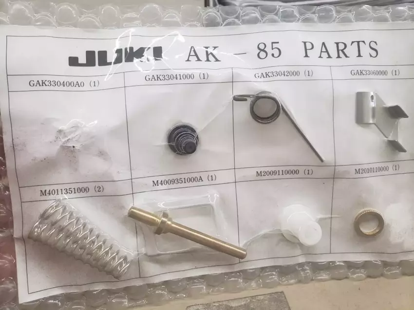 Spare Parts Kit JUKI AK-85 Without Auto Lifter