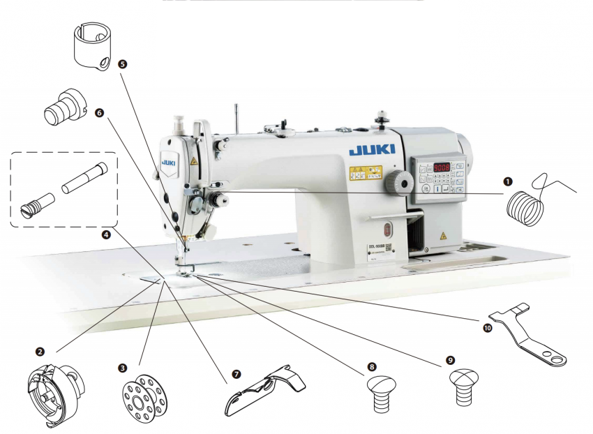 Spare Parts Kit - JUKI DDL-900B