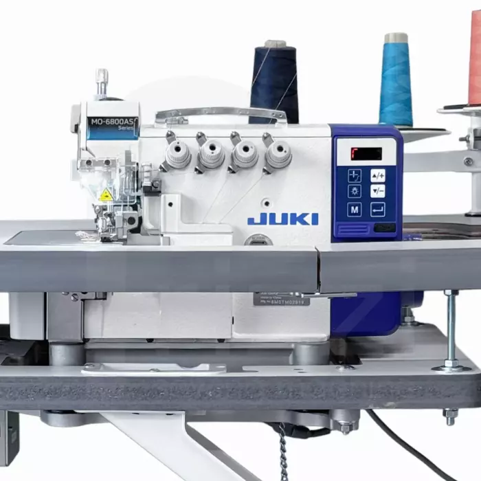 JUKI MO-6814S DD Direct Drive 4-Thread Overlock Industrial Serger With Table and Direct Drive Motor