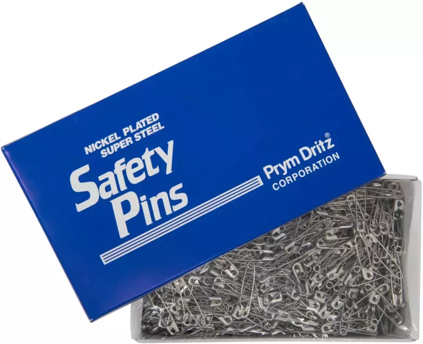 Supreme Safety Pins - Nickel Plated Steel Safety Pins Size #3 10 Gross