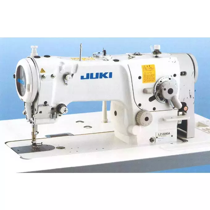 JUKI LZ-2280A(A) High-Speed 1 Needle Lockstitch Zigzag Stitching Industrial Sewing Machine With Table and Servo Motor